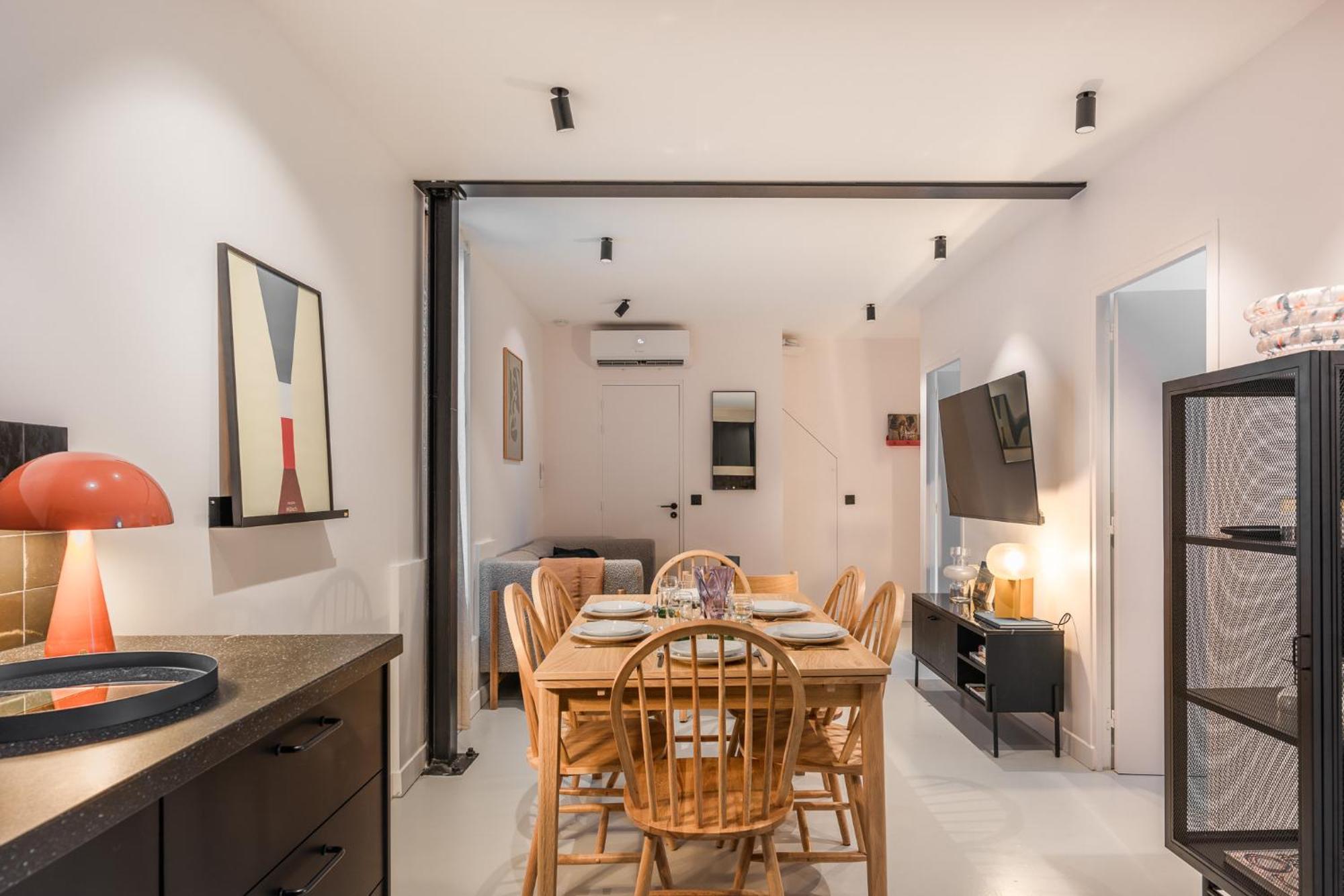 Апартаменты Design Architect Flat - 15Min. From Paris Center Жантийи Экстерьер фото